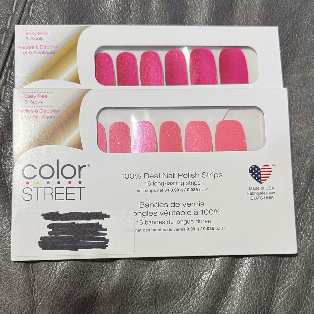 Color Street Vibrant Pink Bundle